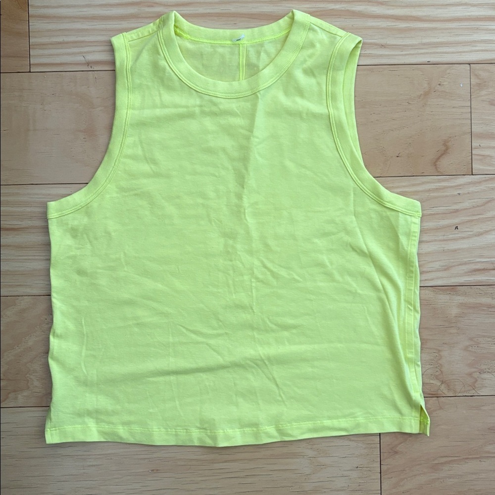 Lululemon neon tank Top